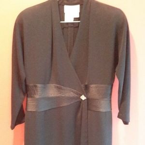 Women's Black Long Sleeve Daymor Dress Size 14 P